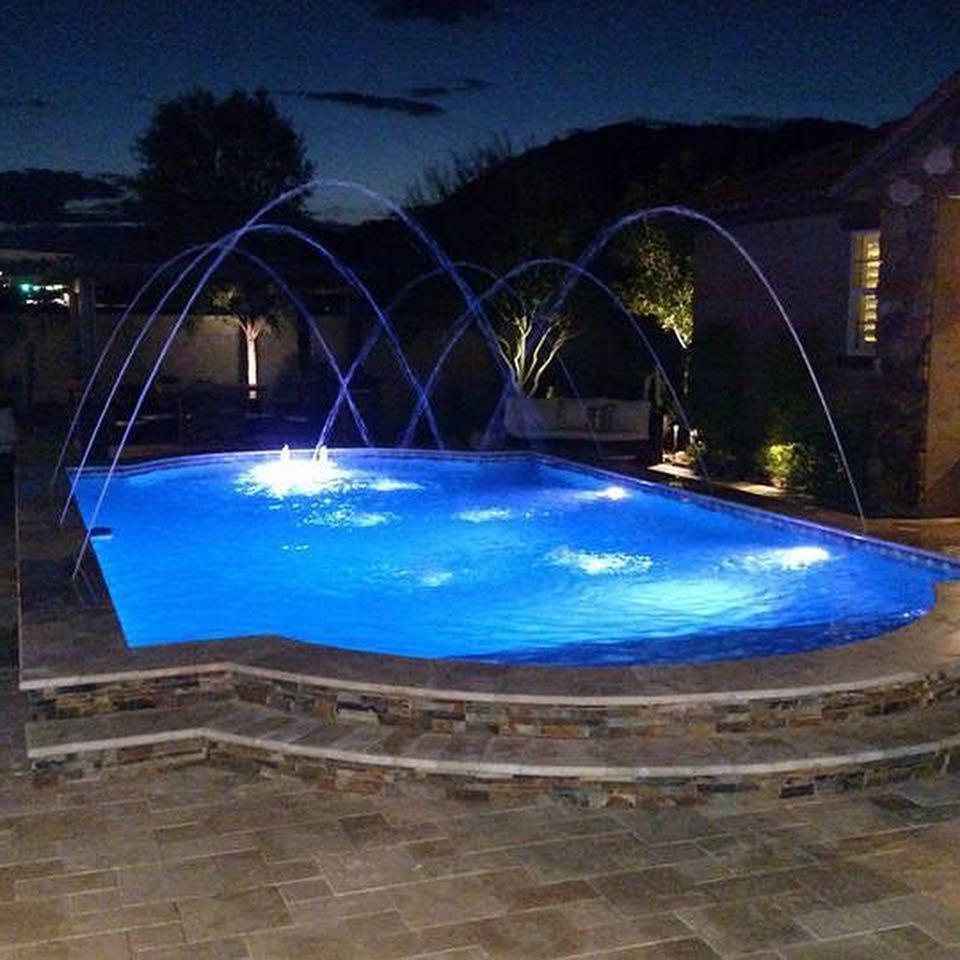 Super Blue Pools project